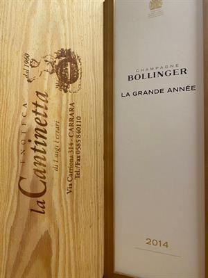 BOLLINGER LA GRANDE ANNEE CHAMPAGNE BRUT 2014 GIFT BOX