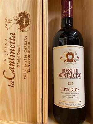 ROSSO DI MONTALCINO IL POGGIONE DOC 2018 TENUTA IL POGGIONE