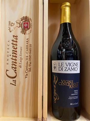 MERLOT VIGNE 50' ANNI  LE VIGNE DI ZAMÒ  DOP FRIULI COLLI ORIENTALI 2013