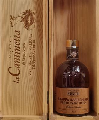 GRAPPA INVECCHIATA PORTO CASK FINISH EDIZIONE LIMITATA 50CL L.FRANCOLI