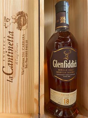 GLENFIDDICH 18YO SINGLE MALT SCOTCH WHISKY 40° 70CL