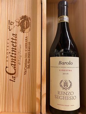 BAROLO GINESTRA DOCG 2016 RENZO SEGHESIO MONFORTE D'ALBA