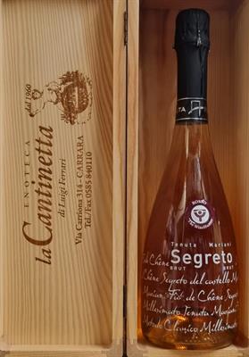 SPUMANTE METODO CLASSICO SEGRETO ROSÉ Fut de Chene TENUTA MARIANI 2020