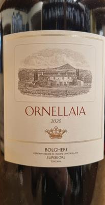 ORNELLAIA DOC BOLGHERI ROSSO SUP.2020 D-MAGNUM  TENUTA DELL'ORNELLAIA