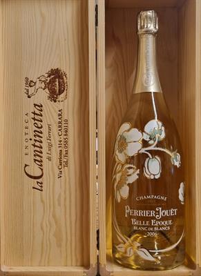 CHAMPAGNE BELLE EPOQUE BLANC DE BLANCS 2006 MG WOOD BOX PERRIER-JOUET