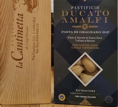 LUMACONI PASTA DI GRAGNANO IGP PASTIFICIO DUCATO D'AMALFI