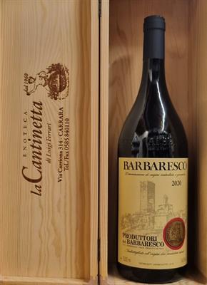 BARBARESCO DOCG 2020 MAGNUM CASSA LEGNO PRODUTTORI DEL BARBARESCO