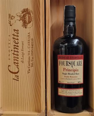 RUM FOURSQUARE PRINCIPIA SINGLE BLENDED RUM BARREL PROOF 62°